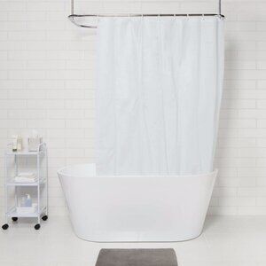 Mainstays Light Weight PEVA Shower Liner 70 in. X 72 in. New Frosty